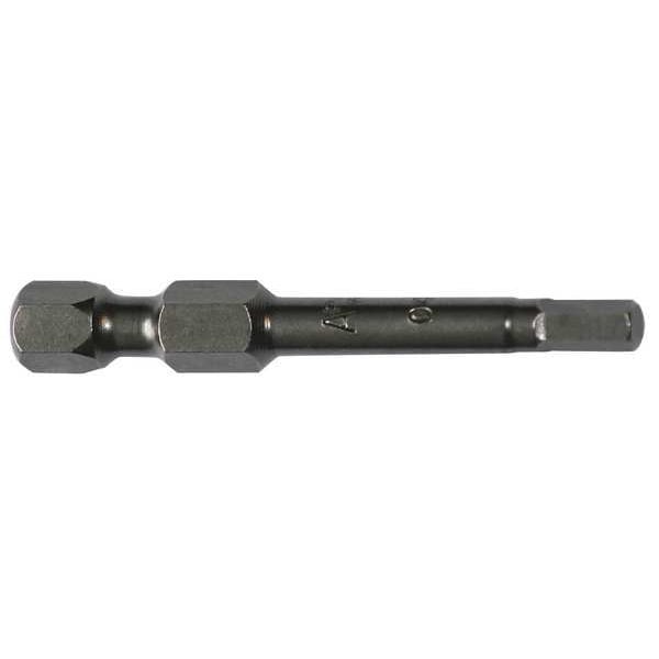 Apex Tool Group Power Bit, SAE, 1/4", Hex Power Drive, PK5 - AM-04-4-5PK