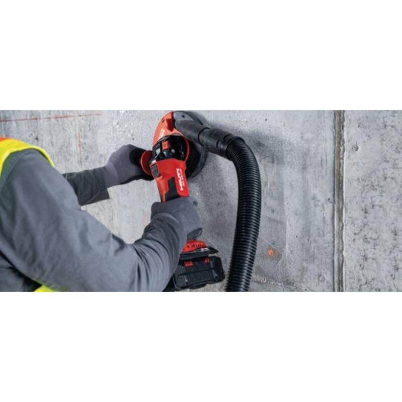 Amoladora angular inalámbrica Hilti 22-Volt NURON AG 6D ATC de 5 pulgadas con tecnología de litio (sólo herramienta) - 2215472