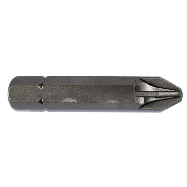 Apex Tool Group Torsion Bit, SAE, 1/4", Hex, #1, 1", PK5 - 440-1-PZDX-5PK