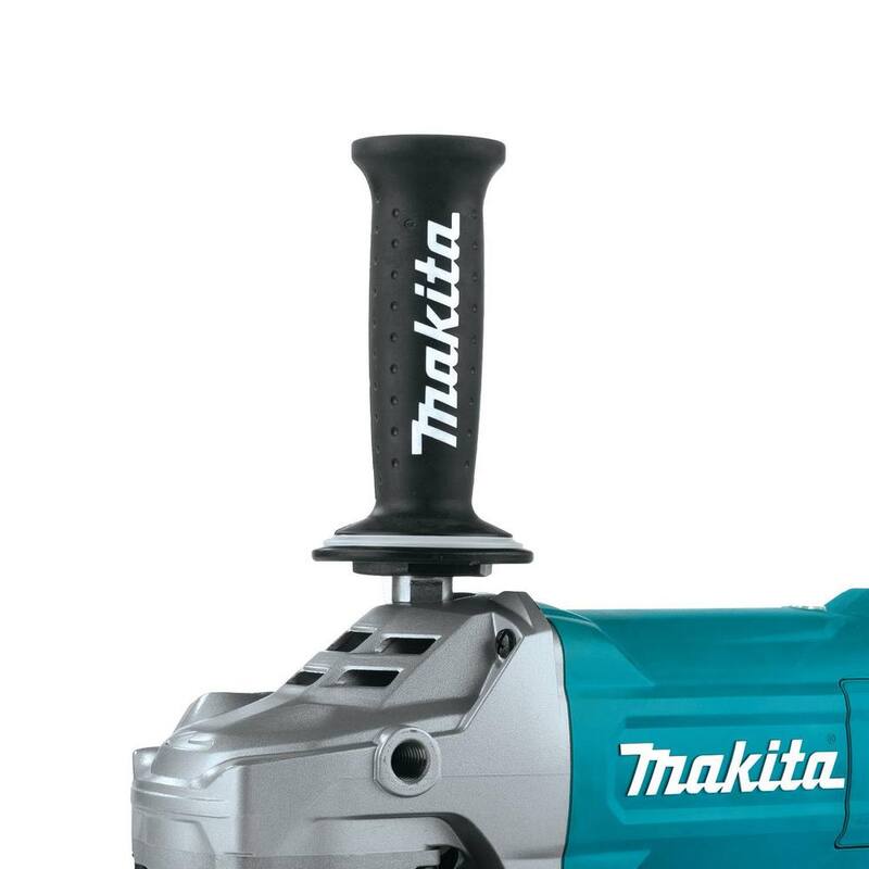Esmeriladora angular con cable de 9 pulgadas Makita con tecnología AFT y freno - GA9070X1