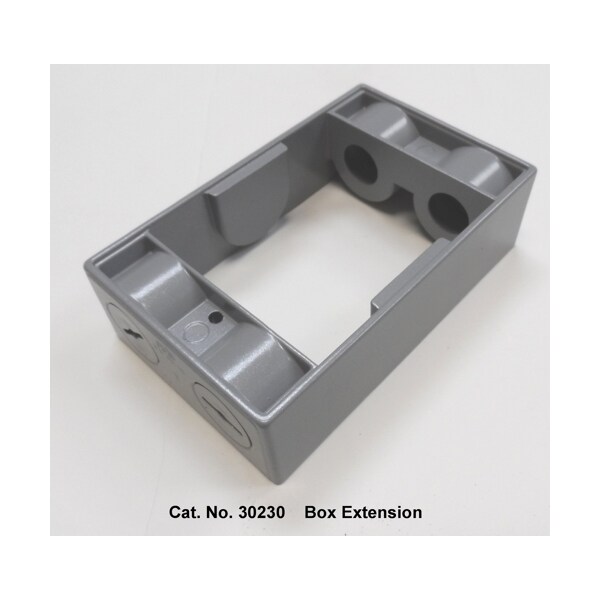 Mulberry Extension, 1 Gang, Aluminum - 30230