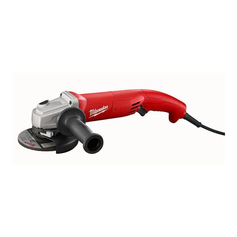 Milwaukee 11 Amp 5 pulgadas AC/DC Mini Amoladora Angular con Agarre de Gatillo - 6121-31A