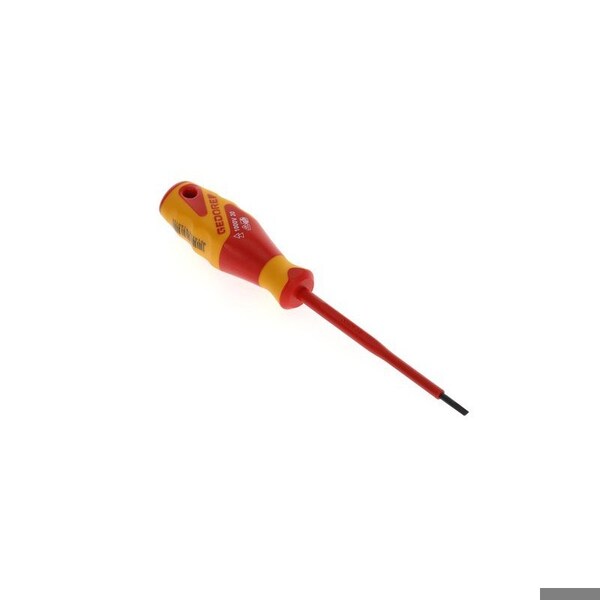 Gedore Insulated Screwdriver, Slotted, 3mm Slotted 3mm x 0.5mm - VDE 2170 3