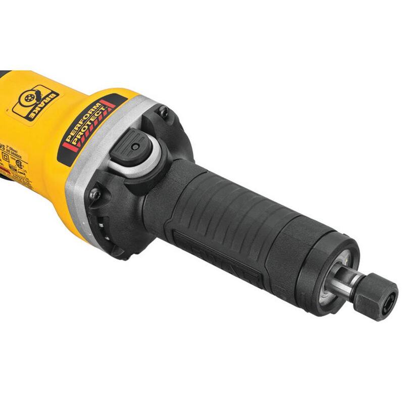 DEWALT 13 Amperes con Cable 2 pulgadas Amoladora de Troqueles sin Escobillas de Velocidad Variable con Interruptor de Paleta - DWE4997NVS.
