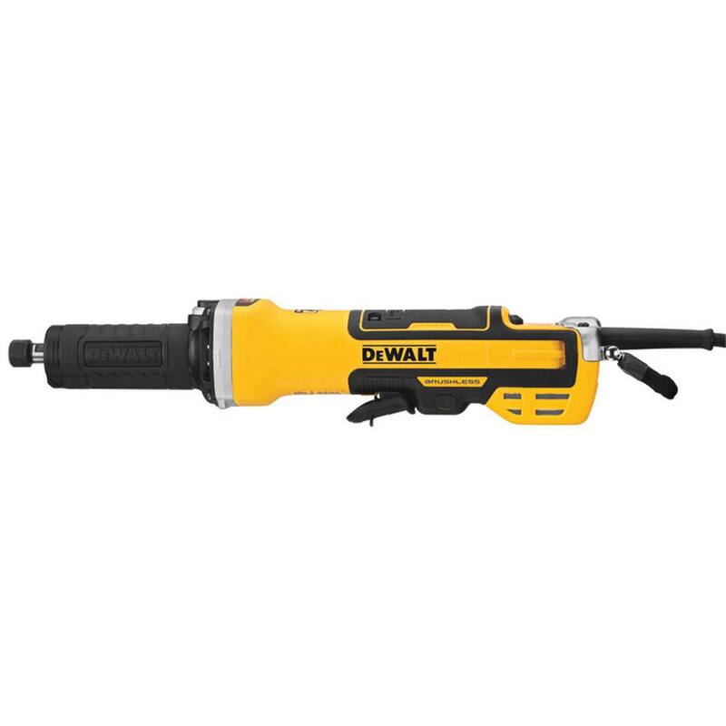 DEWALT 13 Amperes con Cable 2 pulgadas Amoladora de Troqueles sin Escobillas de Velocidad Variable con Interruptor de Paleta - DWE4997NVS.
