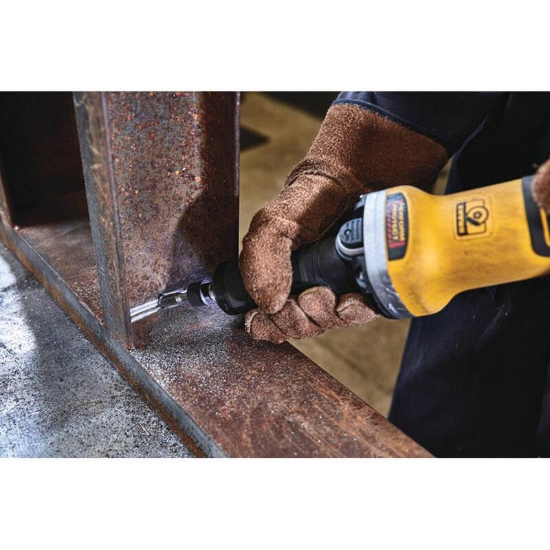 DEWALT 13 Amperes con Cable 2 pulgadas Amoladora de Troqueles sin Escobillas de Velocidad Variable con Interruptor de Paleta - DWE4997NVS.