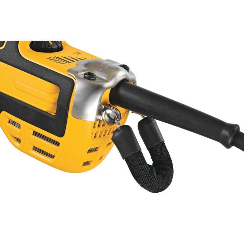 DEWALT 13 Amperes con Cable 2 pulgadas Amoladora de Troqueles sin Escobillas de Velocidad Variable con Interruptor de Paleta - DWE4997NVS.