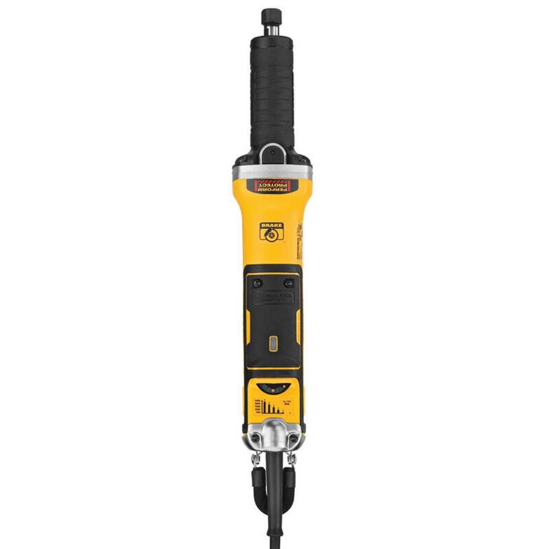 DEWALT 13 Amperes con Cable 2 pulgadas Amoladora de Troqueles sin Escobillas de Velocidad Variable con Interruptor de Paleta - DWE4997NVS.