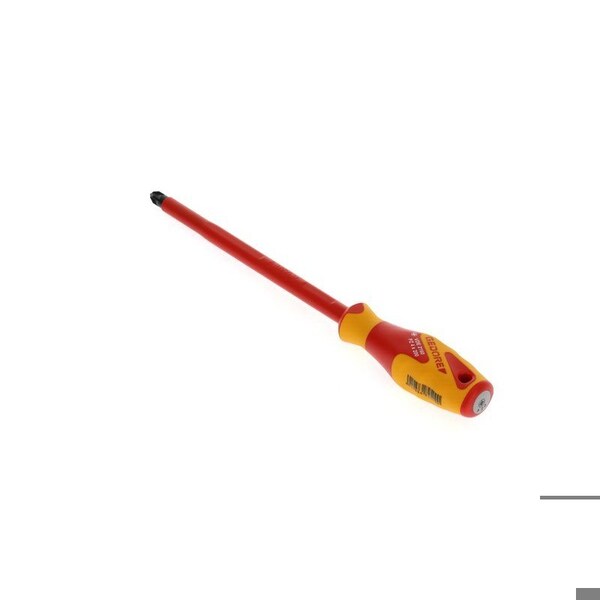 Gedore Insulated Screwdriver, Pozi 4"x12-1/2" Pozidriv(R) #4 - VDE 2160 PZ 4