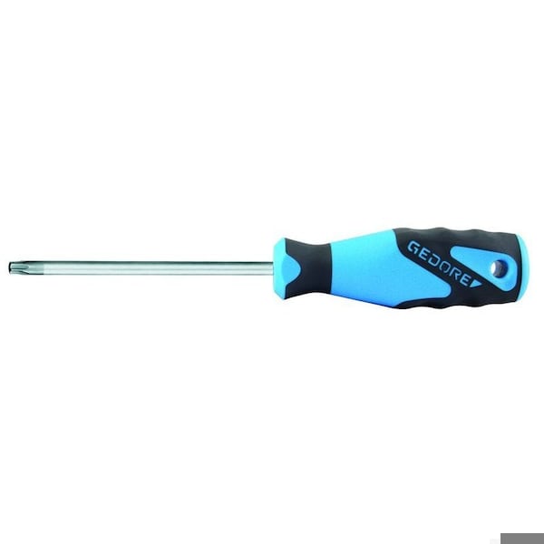 Gedore Screwdriver, 3C, Torx T10,300mm - 2163 TXB T10-300