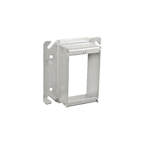 Southwire Device Ring, 1 Gang, Galvanized Steel, Square Box Type - 52C15SQ