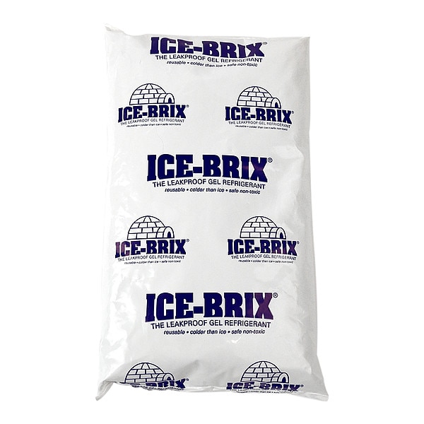 Polar-Tech Ice-Brix Poly Pouch, Reuseable, Leakproof, 8 oz. - IB 8