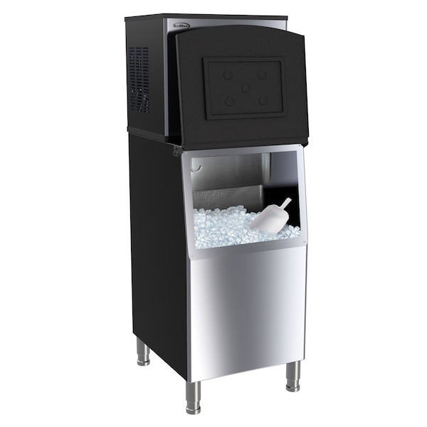 Koolmore Modular Ice Maker Machine, 315 lb. Full Cube Production, Free-Standing with Air Cooled Evaporator - CIM-315