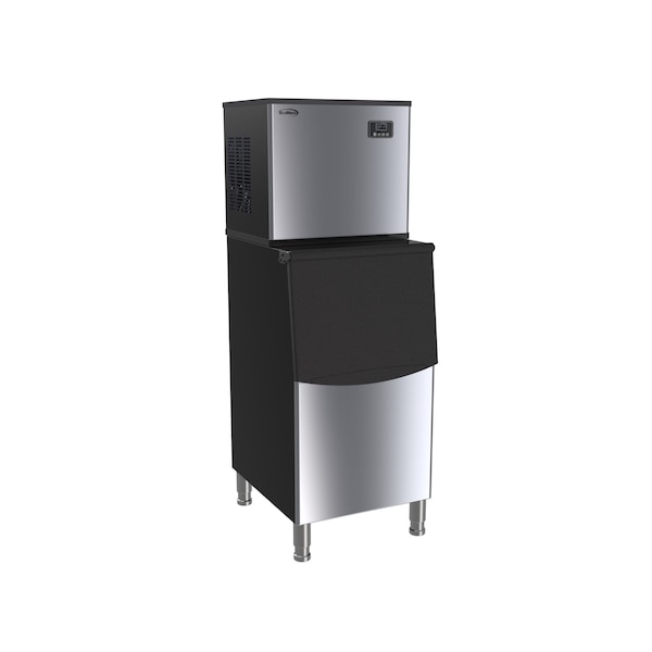 Koolmore Modular Ice Maker Machine, 315 lb. Full Cube Production, Free-Standing with Air Cooled Evaporator - CIM-315