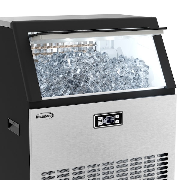 Koolmore Undercounter Ice Maker Machine, Commercial and Residential, Produces 198 lbs. of Cubes in 24 Hrs - CIM198