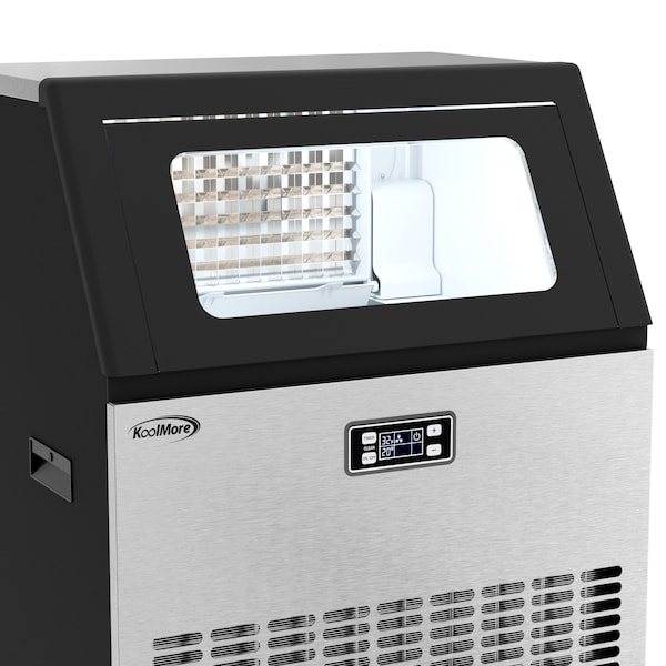 Koolmore Undercounter Ice Maker Machine, Commercial and Residential, Produces 265 lbs. of Cubes in 24 Hrs - CIM265