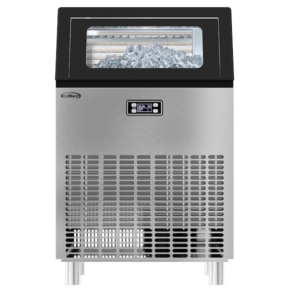 Koolmore Undercounter Ice Maker Machine, Commercial and Residential, Produces 265 lbs. of Cubes in 24 Hrs - CIM265
