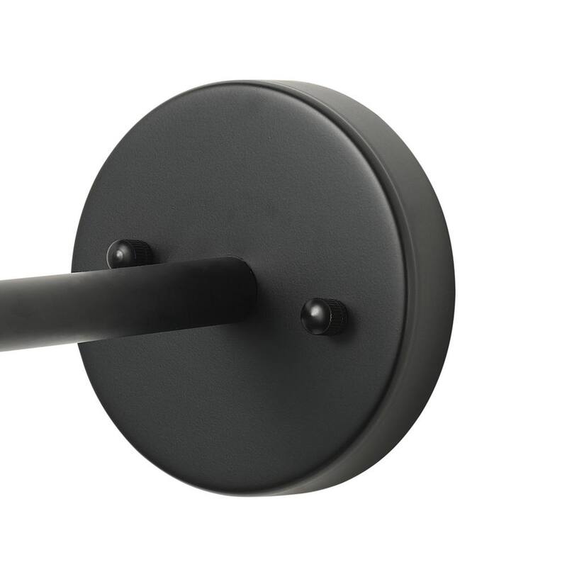 Luz de Granero de Cuello de Ganso con Accesorio de Luz Industrial de Pared de 1 Luz de 16 pulgadas de Moderno aiwen en Negro para Exterior/Interior con Cableado Duro - JE-W6519B