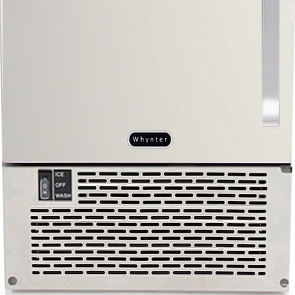 Whynter 15" W X 33" H X 28" D Ice Maker, Ice Production Per Day: 50 lbs. - UIM-502SS
