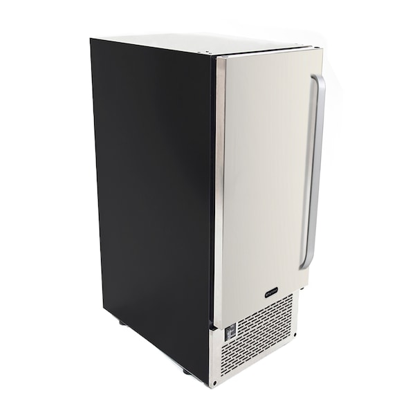 Whynter 15" W X 33" H X 28" D Ice Maker, Ice Production Per Day: 50 lbs. - UIM-502SS