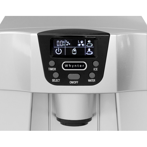 Whynter 10" W X 14" H X 14" D Ice and Water Dispenser - IDC-221SC