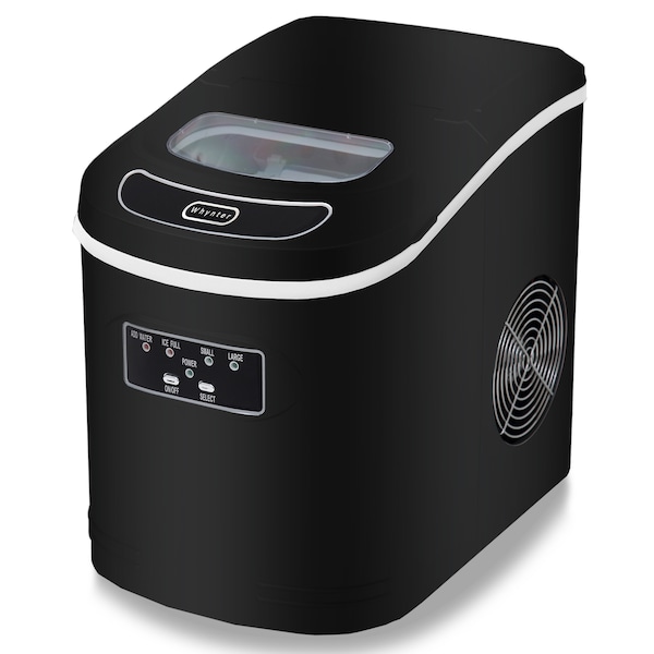Whynter 9-1/2" W X 13″ H X 14″ D Ice Maker, Ice Production Per Day: 27 lbs. - IMC-270MB
