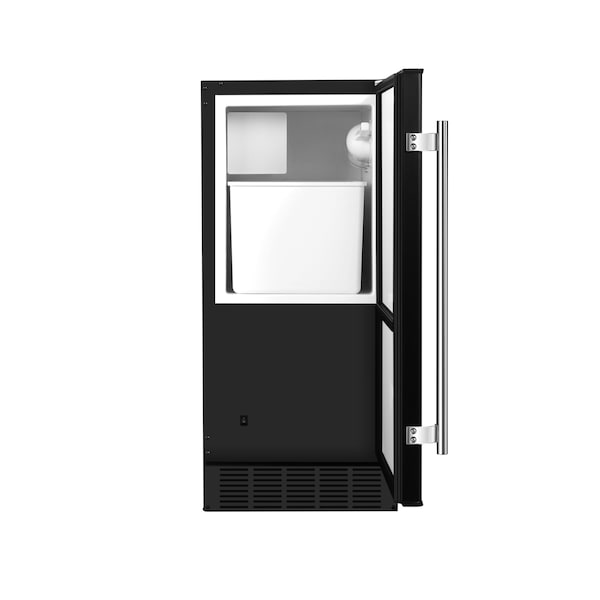 Edgestar 15 Inch Wide BuiltIn Ice Maker with 25 Lbs Storage Capacity and Up to 25 Lbs Daily Ice Production - IB250SS
