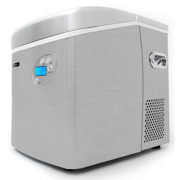 Whynter 15″ W X 17″ H X 17″ D Ice Maker, Ice Production Per Day: 49 lbs. - IMC-491DC