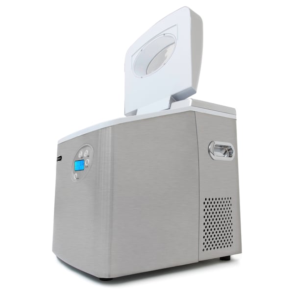 Whynter 15″ W X 17″ H X 17″ D Ice Maker, Ice Production Per Day: 49 lbs. - IMC-491DC