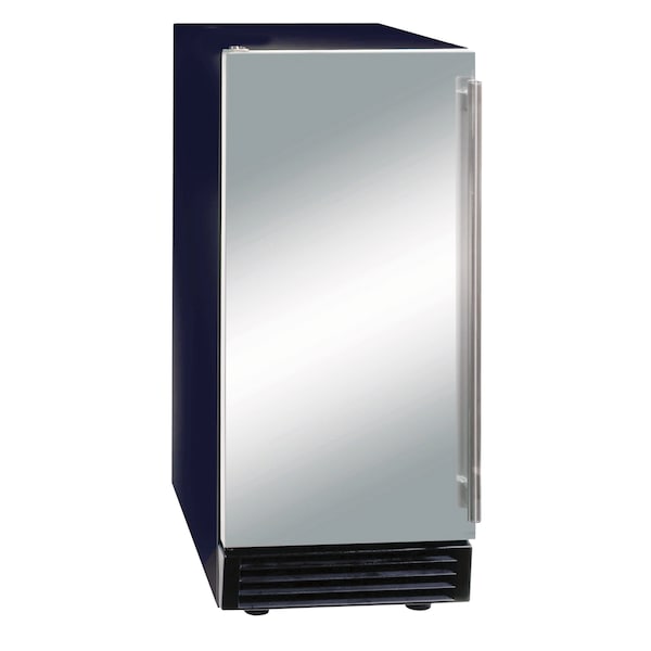 Maxx Ice Icemaker 50 lb, Comm Freestanding, Energy Star Qualified, SS/Black - MIM50