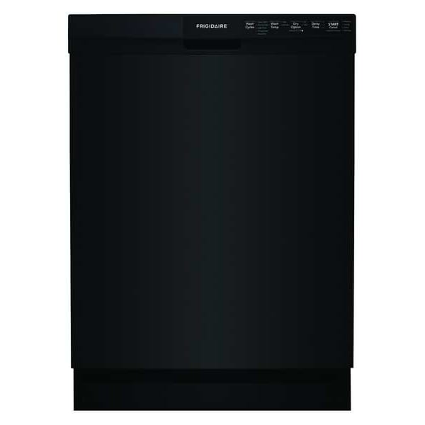 Frigidaire 24" Built-In Dishwasher w/ Hard Food Disposer, Black - FDPC4314AB