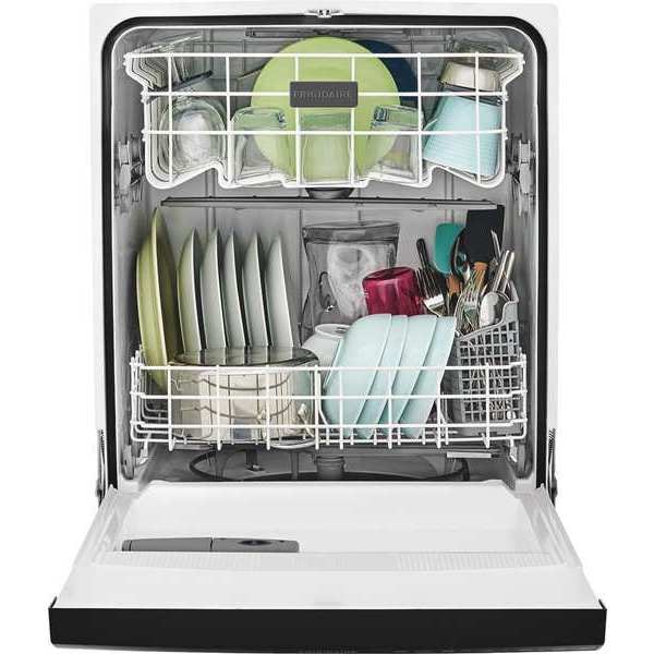 Frigidaire 24" Built-In Dishwasher w/ Hard Food Disposer, Black - FDPC4314AB