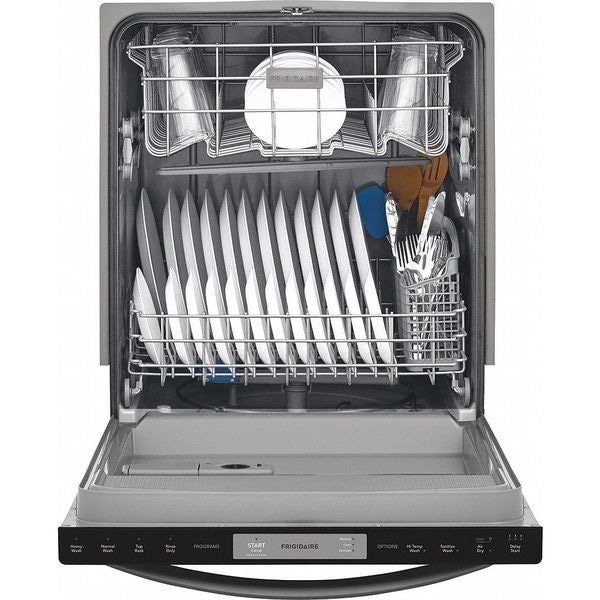 Frigidaire Dishwasher, 24-23/64" W, 120VAC, Black - FDPH4316AD