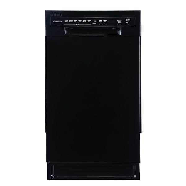Edgestar 18 Inch Wide 8 Place Setting Energy Star Rated BuiltIn Dishwasher - BIDW1802BL