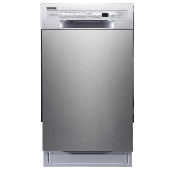 Edgestar 18 Inch Wide 8 Place Setting Energy Star Rated BuiltIn Dishwasher - BIDW1802SS