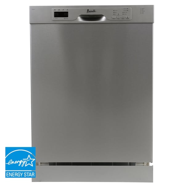Avanti Avanti Built-In DishWasher, Stainless Steel - DWF24V3S