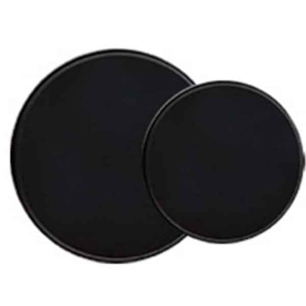 Reston Lloyd Reston Lloyd 4-105-B Tin Burner Cover Set  Black - 4-105-B
