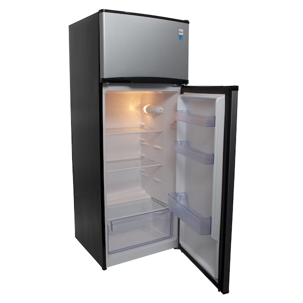 Avanti 7.3 cu. ft. Apartment Size Refrigerator, Stainless Steel - RA733B3S
