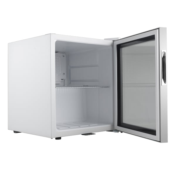 Whynter Beverage Refrigerator With Lock, Stainless Steel 62 Can Capacity - BR-062WS