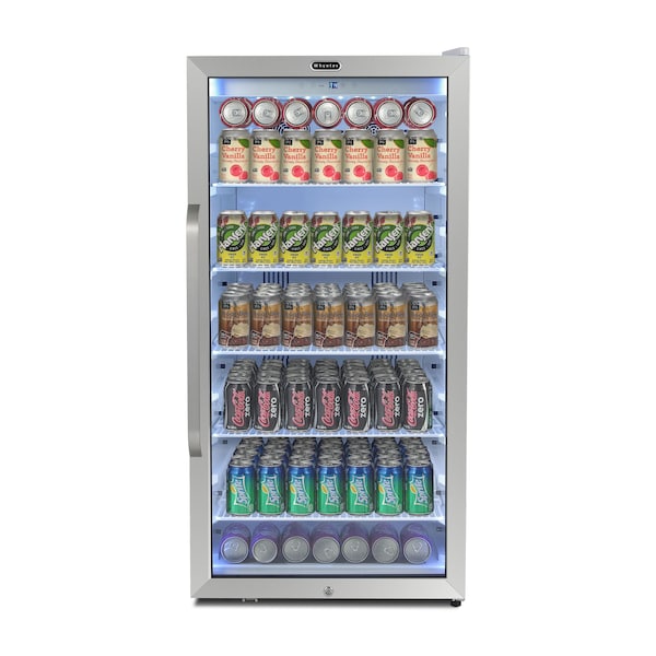 Whynter Freestanding 8.1 cu. ft. Commercial Beverage Merchandiser Refrigerator - CBM-815WS
