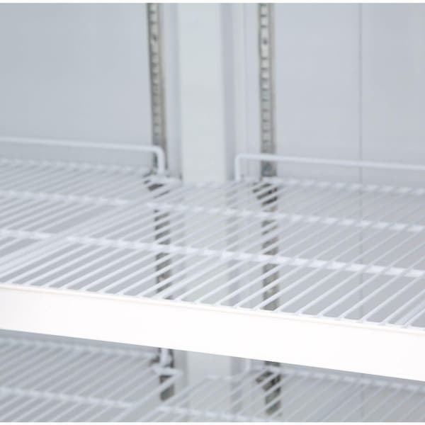 Maxx Cold Refrigerator 48 cu.ft., DBL Slide Dr, Comm. Merchandiser, White/Glass - MXM2-48RS