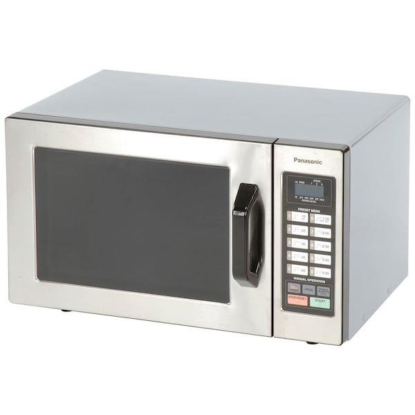 Panasonic NE-1054 - Microwave Oven, 0.8 Cu. Ft., 1000 Watt, Keypad, Commercial - NE-1054F