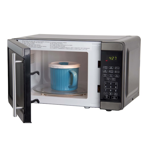 Avanti 0.7 cu. ft. Microwave Oven, Digital, Stainless Steel - MT7V3S