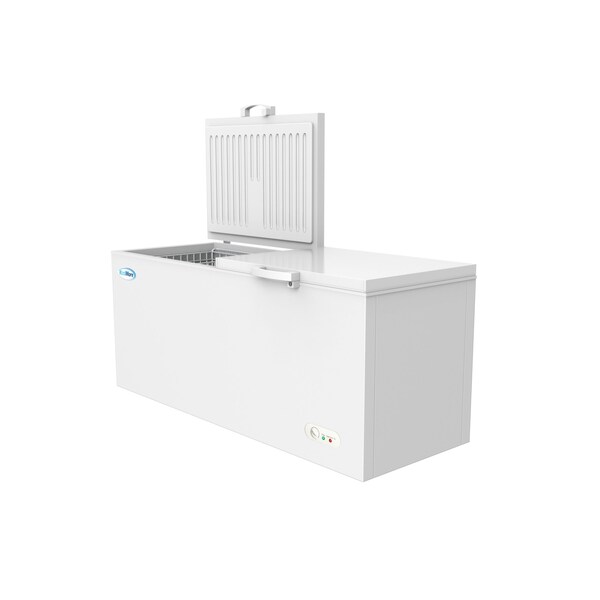 Koolmore Commercial Deep Chest Freezer with Two Wire Basket, 20 cu. ft. Extra Large Food and Meat Storage - SCF-20C