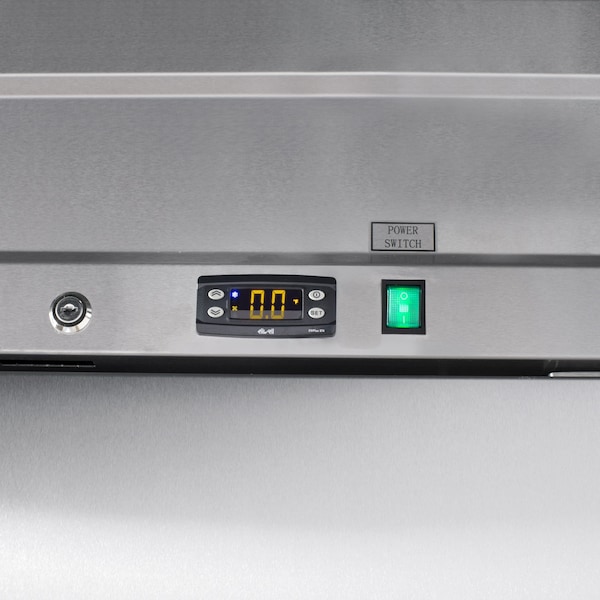 Maxx Cold Reach-In Freezer, Double Door, Bottom Mount 42.9 CUFT - MXSF-49FD