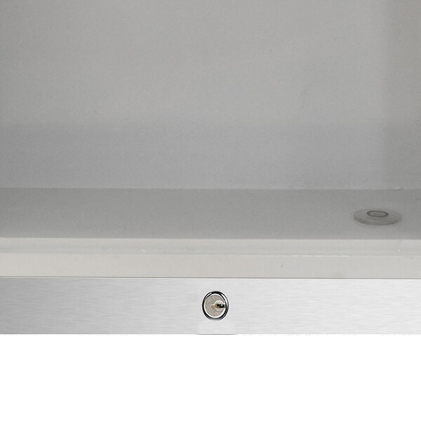Whynter Energy Star Countertop Reach-In 1.8 cu ft Display Glass Door Freezer - CDF-177SB