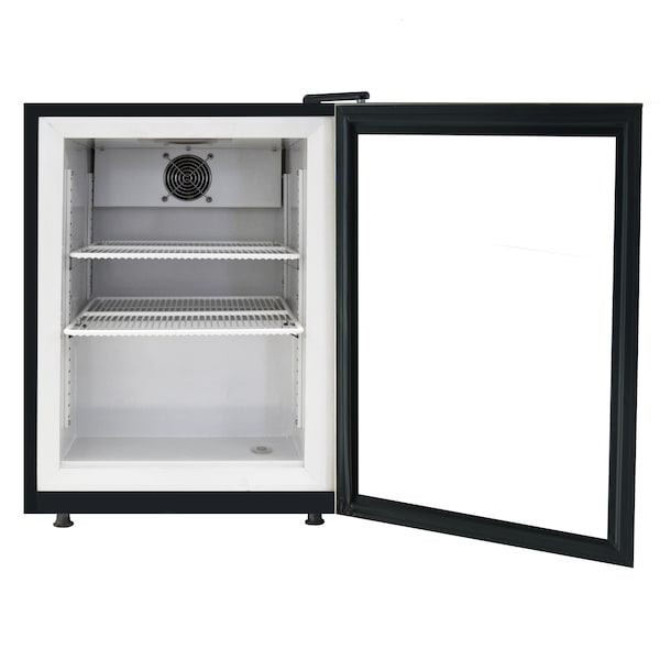 Whynter Energy Star Countertop Reach-In 1.8 cu ft Display Glass Door Freezer - CDF-177SB