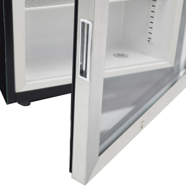 Whynter Energy Star Countertop Reach-In 1.8 cu ft Display Glass Door Freezer - CDF-177SB