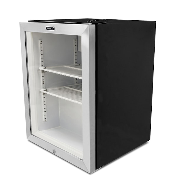 Whynter Energy Star Countertop Reach-In 1.8 cu ft Display Glass Door Freezer - CDF-177SB