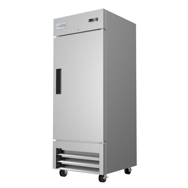 Koolmore 29" 1 Door Stainless Steel Upright Commercial Reach-In Freezer - 23 cu. ft - RIF-1D-SS